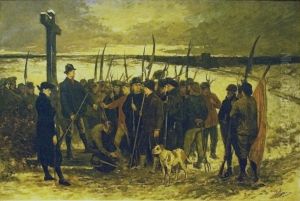 The Peasant War - Assembling by Constantin Meunier