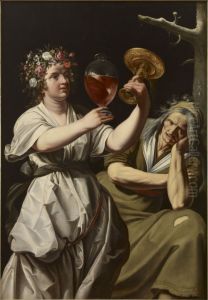 Allegories of Joy and Melancholy by Abraham Janssens I