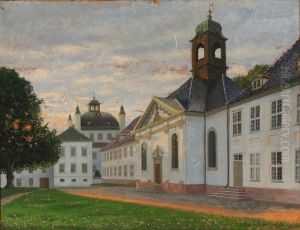 At Fredensborg Castle. At Fredensborg Castle.