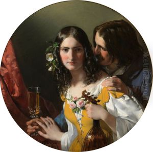 Die drei kostlichsten Dinge by Friedrich von Amerling