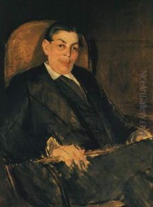 Portrait of Albert Wolff by Edouard Manet