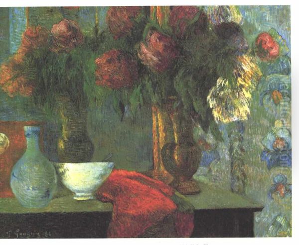 Stil life with white vase - view 1