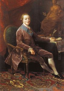 Portrait of Paul I of Russia by Pompeo Batoni