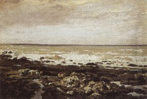 Rivage maritime. Normandie by Vasily Polenov