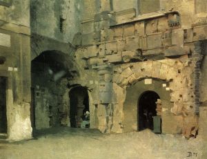 Gorodskoj pejzaz by Vasily Polenov
