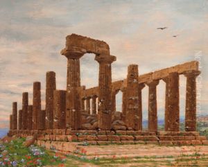 The Temple of Juno, Agrigento, Sicily.