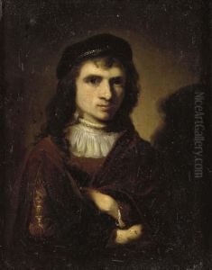 Portrait Of A Young Man, Bust-length by Carel Fabritius