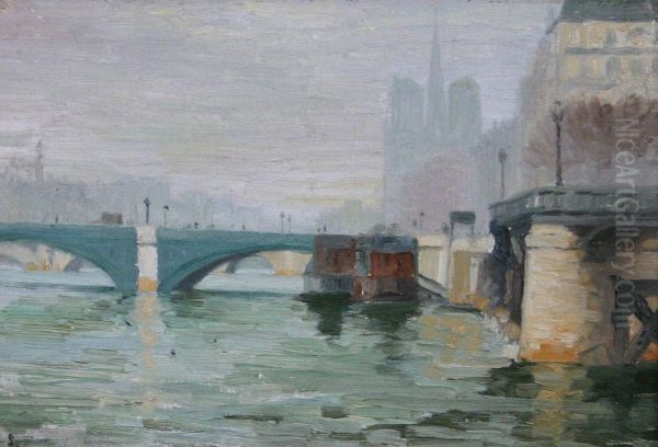 View Along the Seine - view 1