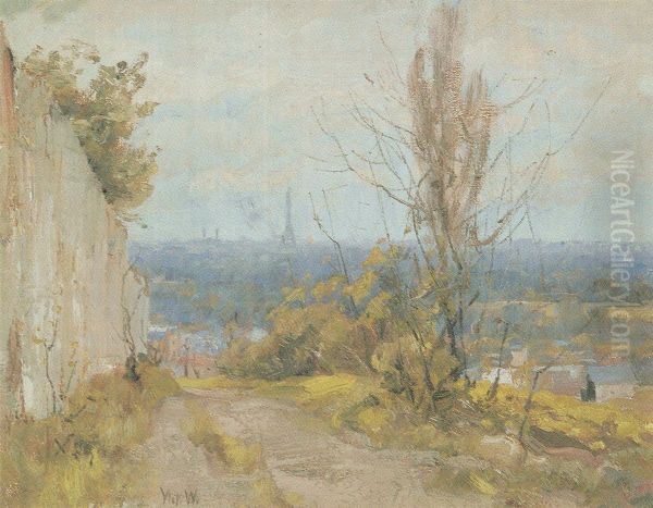 Paris fran Mont-Valerien - view 1
