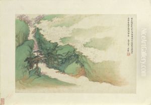 Imitating Zhao Mengfu's Landscape by Wang Hui