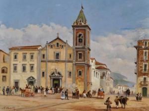 Busy Street Scene In Palermo