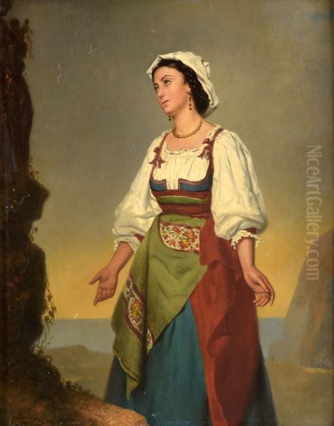 Young Italian woman - view 1