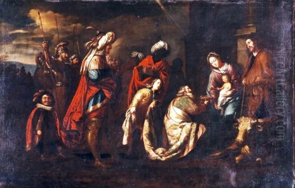 Adoracion de los Reyes Magos - view 1