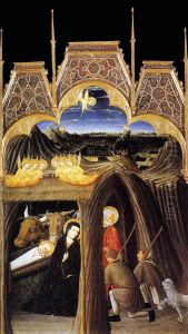 Adoration by Pietro di Giovanni d'Ambrogio