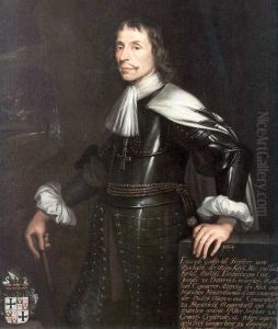 Portret van Edmund-Godefried van Bocholtz by Walther Damery