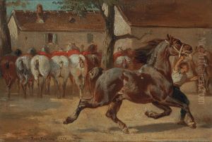 Trot un cheval by Rosa Bonheur
