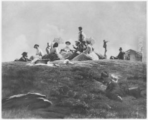 Auf dem Feldberg by Heinrich Gustav Adolf Schmitz