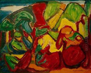 Die Anbetung by Adolf Holzel