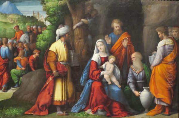 Adoration of the Magi - view 1
