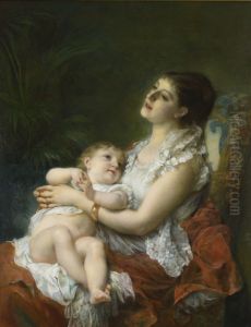 A Mother's Embrace. A Mother's Embrace.