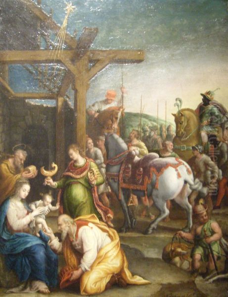 Adoration of the Magi - view 1