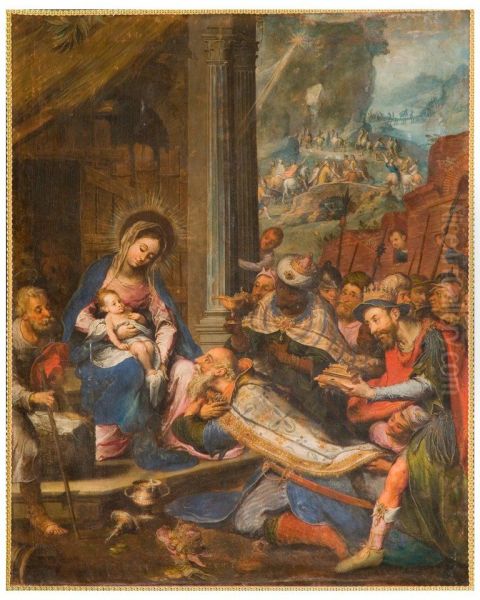 Adoration of the Magi - view 1