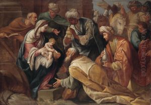Adoration of the Magi by unknown