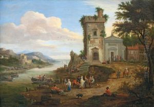 Arrival of an Ottoman dignitary in a Mediterranean port