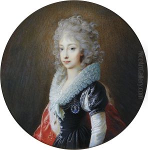 Portrait of Archduchess Marie Clementine of Austria, later Crown Princess of Naples (1777-1801) by Heinrich Fuger