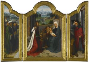 Triptych withAdoration of the Magi