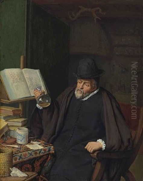 An Apothecary in his Study - view 1