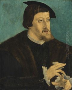 Portrait of Charles V, Holy Roman Emperor (1500-1558) by Jan Cornelisz Vermeyen