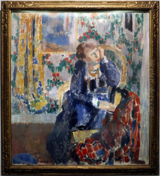 The lady with the yellow necklace; interior D - view 1