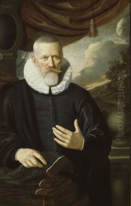 Portret Van Een Lakenverkoper