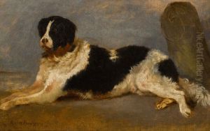 Chien terre-neuve by Rosa Bonheur