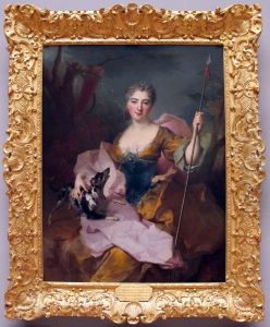 Portrait de la baronne de Vasserot en Diane