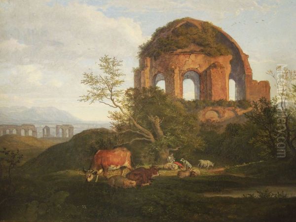 Tempel der Minerva Medica in Rom - view 1