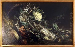 natura morta con verdure by Adriaen van Utrecht