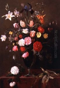 Flower vase by Adriaen van Utrecht