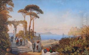 Pergolato Sul Golfo Di Napoli by Gabriele Carelli