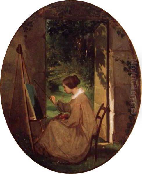 Adele Gamel painting - view 1