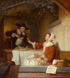 Genreszene by Adriaan De Braekeleer