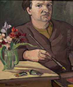 Portrait de l'artiste by Adrien Bas