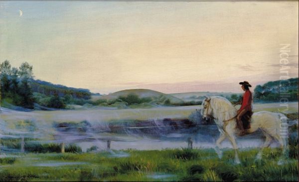 Sir Oluf at Elverhoj. - view 1