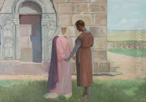 Scene described in a folk song. Scene described in a folk song.