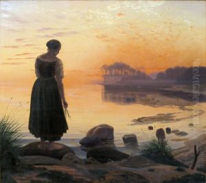 Agnete og Havmanden by Vilhelm Kyhn