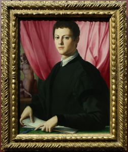 Portrait of a young Man by Bronzino