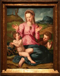 Madonna and Child and St. John by Bronzino