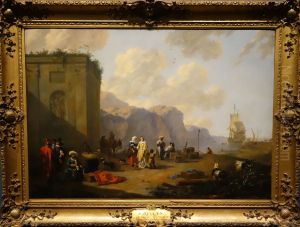Italian coast by Abraham Begeyn