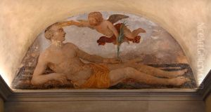 San Lorenzo e un angelo by Bronzino